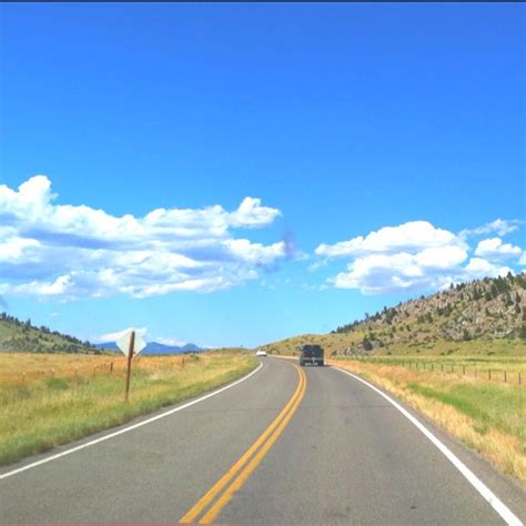Highway To Heaven Helena Mt Favorite Places Country Roads Wyoming