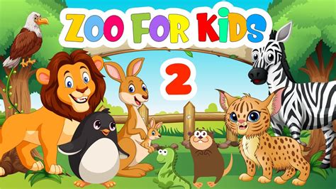 Animals At The Zoo 2 Learning About Zoo Animals Vocabulary Video