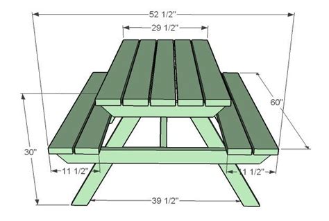 Ana White Build A How To Build An Adult Picnic Table Free And Easy