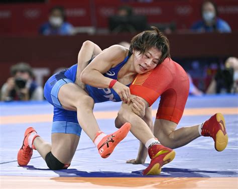 Olympics Japan Wrestler Mayu Mukaida Wins Women S 53 Kg At Tokyo Games