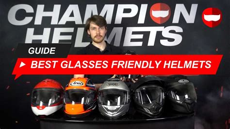 glasses friendly motorcycle helmet guide youtube