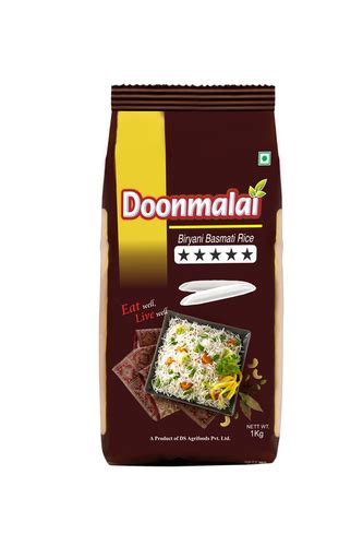 White Doonmalai Premium Pusa 1121 Basmati Rice 5 Star 1 Kg Packets