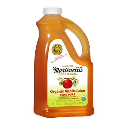 Martinelli Organic Apple Juice 64 Oz Bottle Nassau Candy