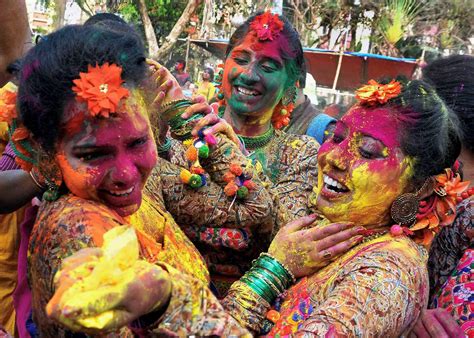 Holi 2018 Revellers Across India Celebrate The Festival Of Colours