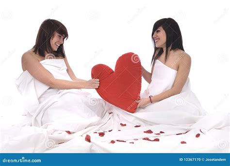 Couples De Femme Lesbienne Dans Lamour Photo Stock Image Du