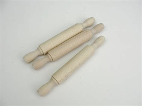 5 Miniature Rolling Pin Set Of 3 Etsy