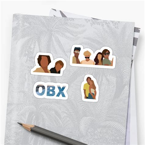 Outer Banks Pack Sticker By Alexkay13 Redbubble
