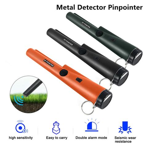 Metal Detector Pinpointer Waterproof Handheld Pin Pointer Wand High