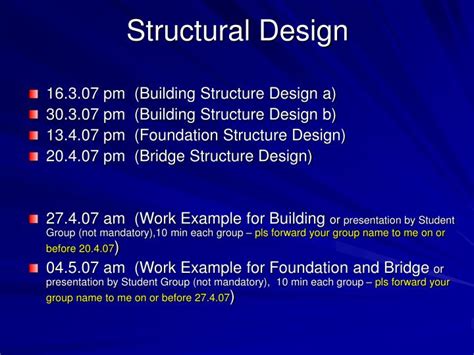 Ppt Structural Design Powerpoint Presentation Free Download Id3093662