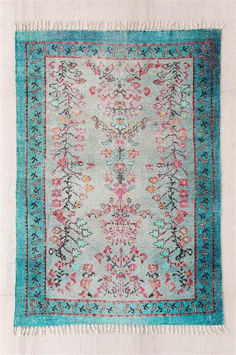 Check spelling or type a new query. Teal and Yellow Blend Rug in Lagoon Design by BD Fine