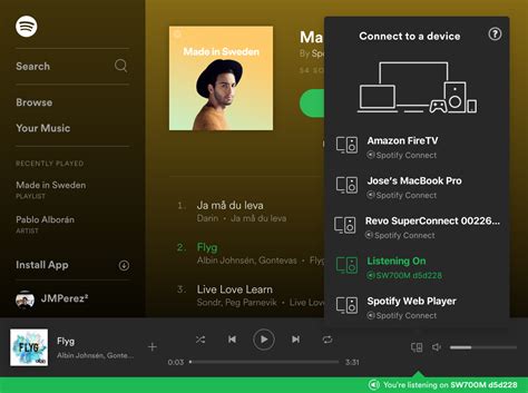 Playing With The Spotify Connect Api Jmperez Blog