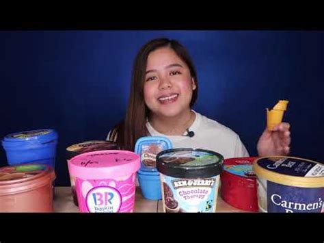 Chocolate Ice Cream Taste Test Merienda Time YouTube