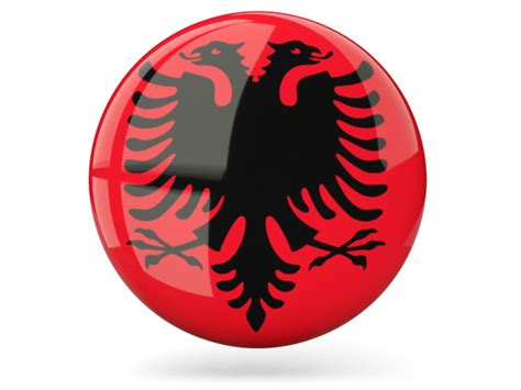 Simbolo Da Bandeira Da Albania