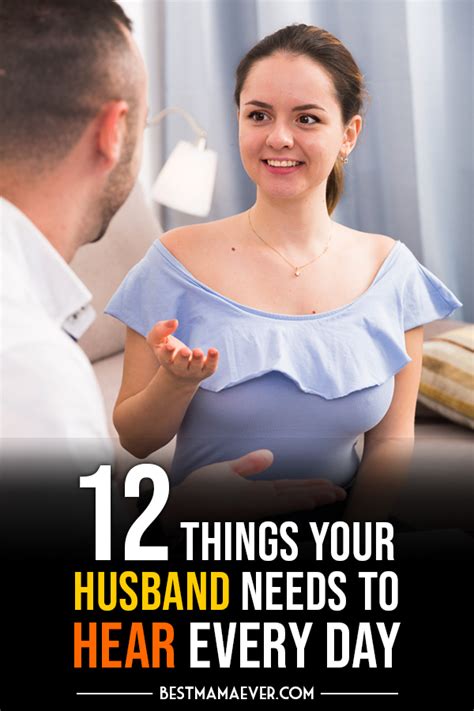 12 things your husband needs to hear every day relationship help marriage tips marriage advice