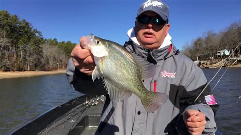 Crappie Fishing Winter Time Doubles Youtube