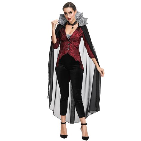 Nobility Vampire Evil Queen Stand Collar Theatrical Halloween Cosplay