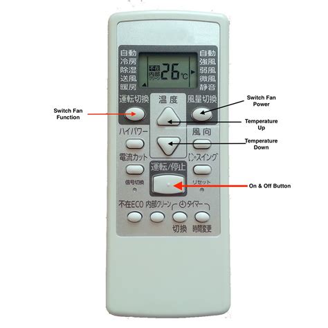 Remote Control Daikin Air Conditioner Manual Symbols Controller