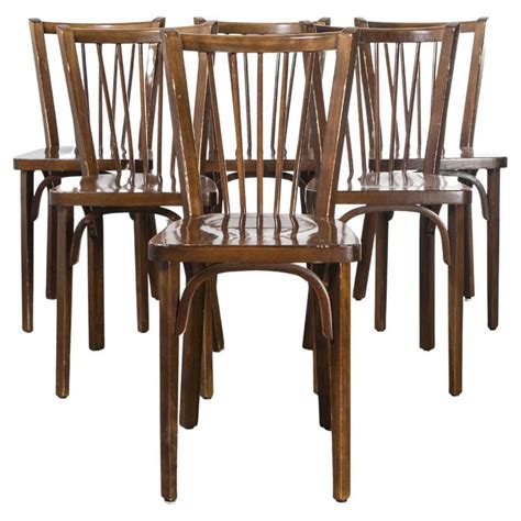 1950s French Baumann Bentwood Bistro Dining Chair Model 1 At 1stdibs