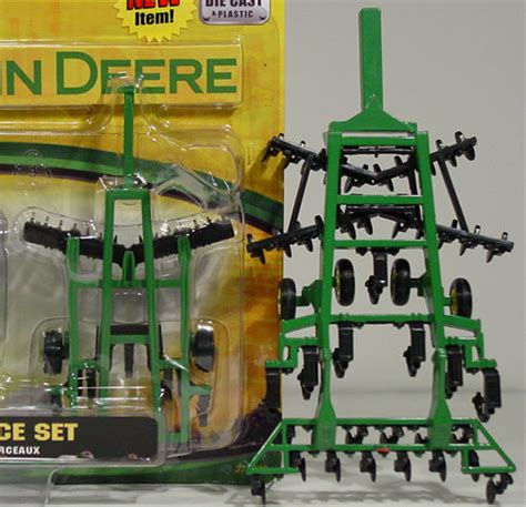 World Renowned Fashion Site Ertl Custom Farm Toy John Deere Green Yellow Double Bar Rake