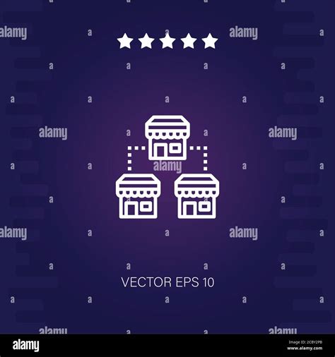 Franchise Vector Icon Modern Illustration Stock Vector Image And Art Alamy