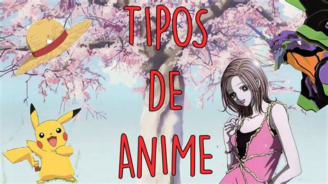 Tu Mundo Anime Tipos De Animes