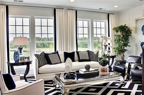 Check out our photo gallery of modern living room ideas for inspo on styling furniture and decor. Black And White Living Rooms Design Ideas
