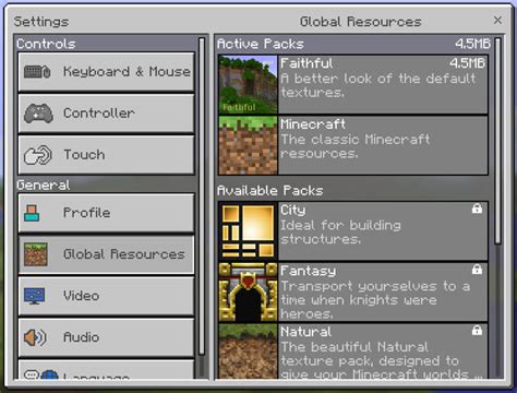 How To Add Resource Packs To Minecraft Bedrock Windows 10