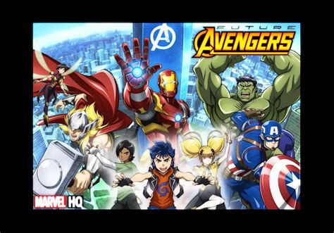 Anime Marvel Hq Is Now Home To ‘marvels Future Avengers Popculthq