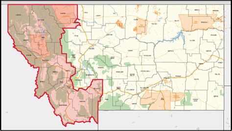 Montanas Congressional Districts Wikipedia