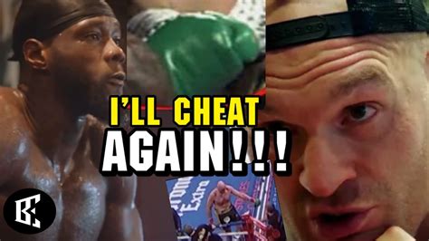 Tyson Fury Admits Cheating Going 2cheat Again Narcissist Youtube