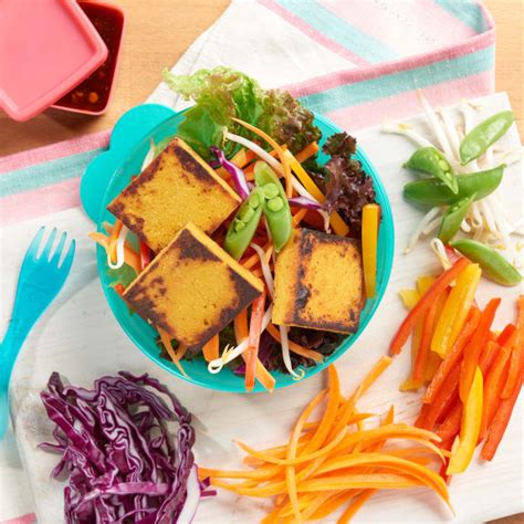 How to make soy free tofu substitute (paleo, vegan, keto, low carb) that tastes creamy delicious ? Soy-Free Tofu with Sriracha Sauce - Cookidoo® - the ...