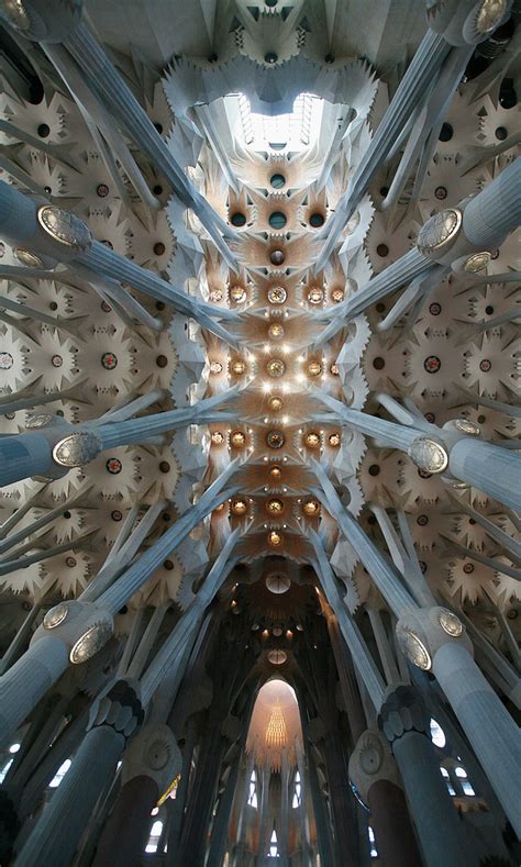 Antoni Gaudis Sagrada Familia Barcelona Spain Strange Weird
