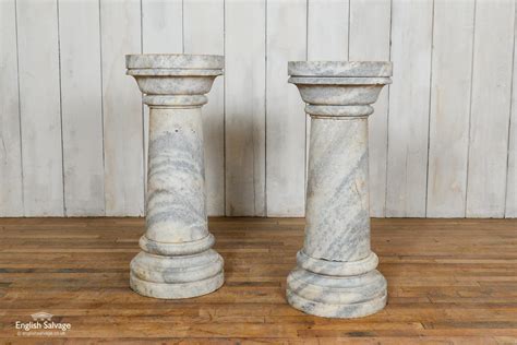 Antique Solid Marble Pillarsplinths