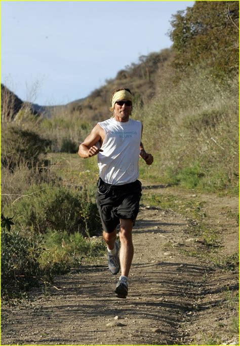 Photo Matthew Mcconaughey Exercising Photo Just Jared Entertainment News