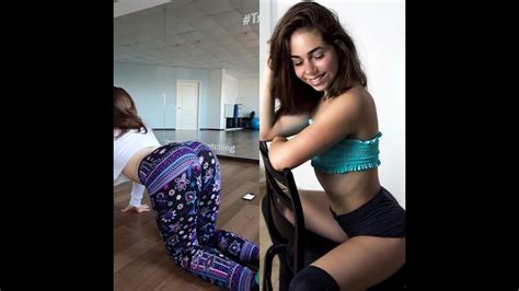 Beautiful Girl Twerking In Yoga Pants Cathy Bulgakova YouTube