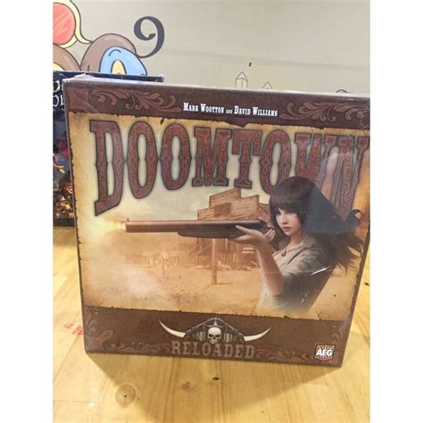 Doomtown Reloaded Boardgame Shopee Thailand