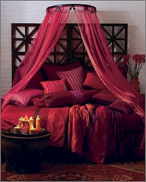 Cool 50 Romantic Valentine Bedroom Decor Ideas