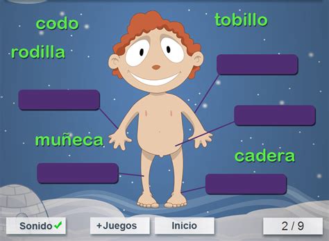 Las Partes Del Cuerpo Ficha Interactiva Partes Del Cuerpo Verbo Porn