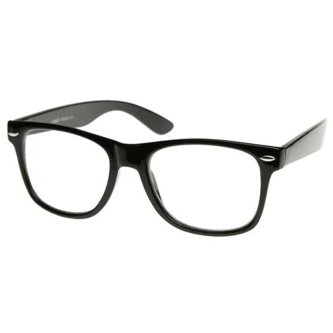 Vintage Inspired Eyewear Original Geek Nerd Clear Lens Horn Rimmed Glasses Geek Glasses Horn