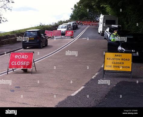 The A431 Near Bath Which Is Closed As A Private Toll Road Has Opened That Avoids The Closed