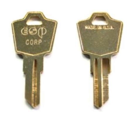 2 Esp Lock Contico Delta Tool Box Keys Cut Key Codes Es101 Es650 Ebay