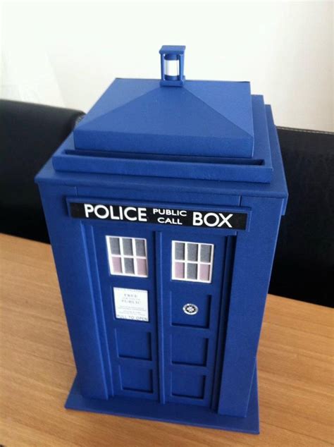 Dr Who Tardis Card Box Wedding T From Bride To Groom