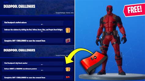 Battle pass season 5 unlocks various challenges to receive exclusive items. All New Deadpool Week 5 and Week 6 Challenges (FREE ...