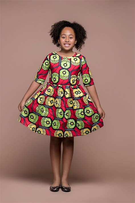 Moriti Dress African Clothing For Children Grass Fields Kids