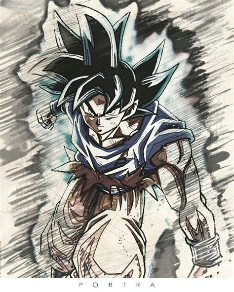 Como Dibujar A Goku Ultra Instinto How To Draw Goku Ultra Instinct Images