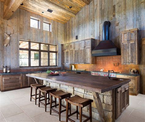 25 Rustic Kitchen Islands Perfect For Any Kitchen Rustic Kitchen
