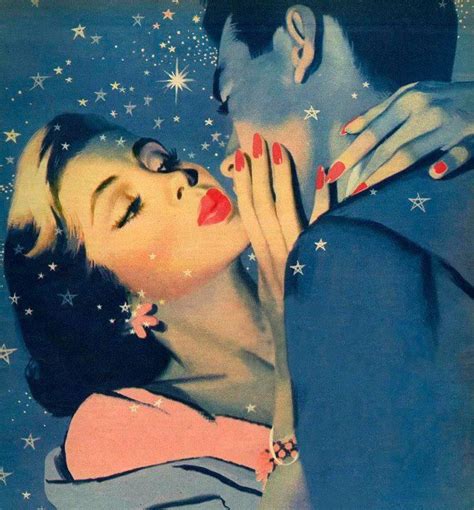 50s Art Rockabilly 50s Pin Up Vintage Romance Pulp Art Retro Art