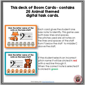Songs with good bass also has their own base to cater to. Music Name the Bass Pitch BOOM Cards™ - Digital Task Cards | TpT