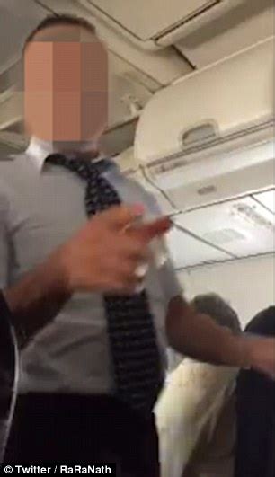 American Airlines Flight Attendant Tells Passenger To Shut Up During