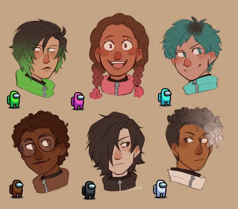 1 Lee En Twitter I Drew Among Us Colors As Humans Ive Had A Ton